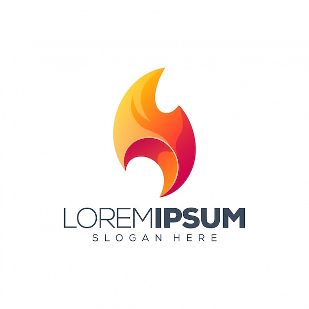 Logotipo de fuego