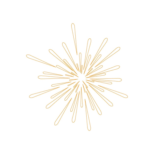 Logotipo de fuegos artificiales