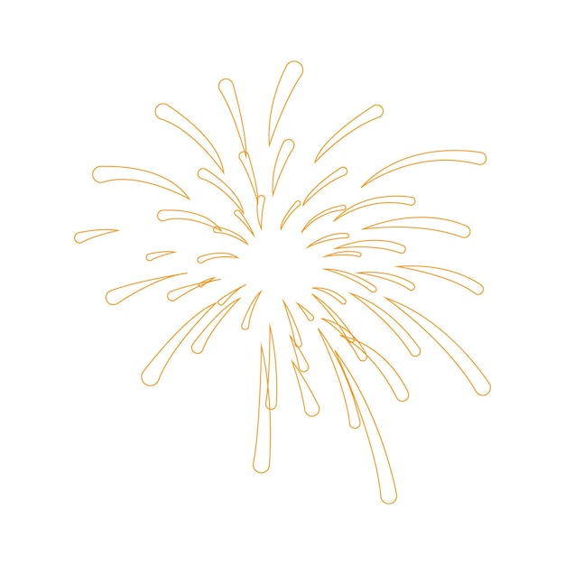Logotipo de fuegos artificiales
