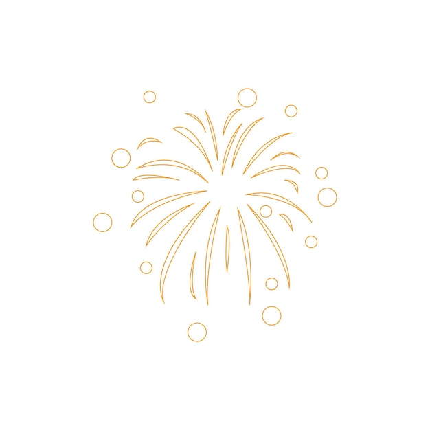 Logotipo de fuegos artificiales
