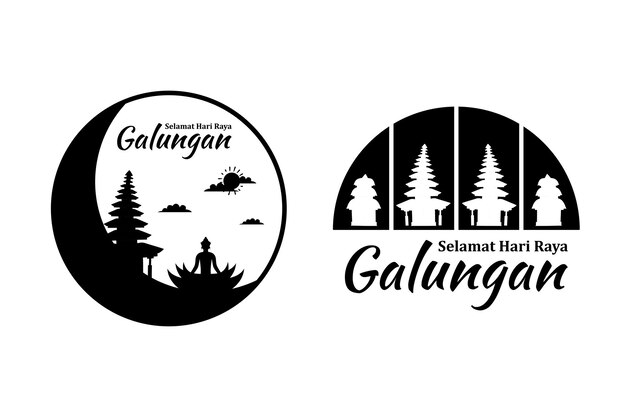 Logotipo galungan día 118