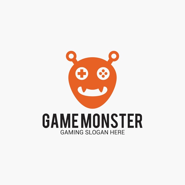 Vector logotipo de game monster