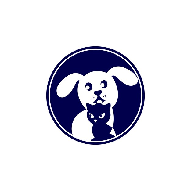 logotipo de gato y perro 2