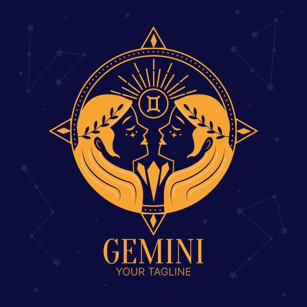 Logotipo de géminis