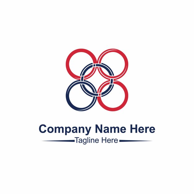 El logotipo geométrico