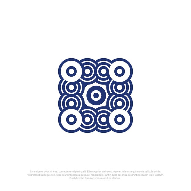 Logotipo geométrico