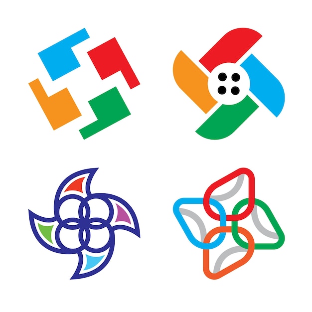 El logotipo geométrico