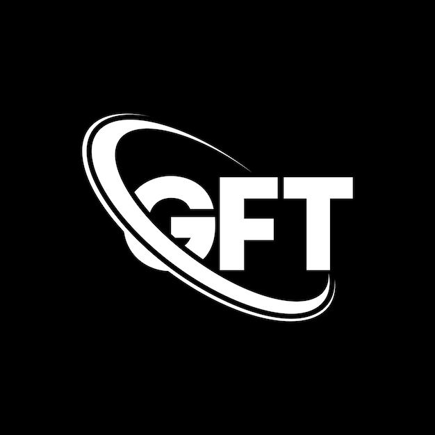 Logotipo de GFT GFT letra GFT letra diseño de logotipo Iniciales GFT logotipo vinculado con círculo y mayúscula monograma logotipo GFT tipografía para negocios de tecnología y marca inmobiliaria