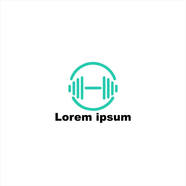 El logotipo del gimnasio