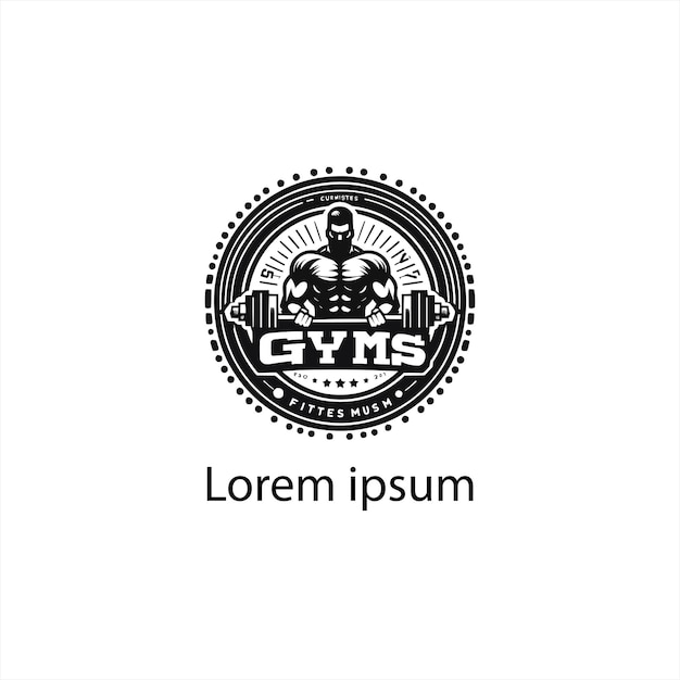 el logotipo de un gimnasio