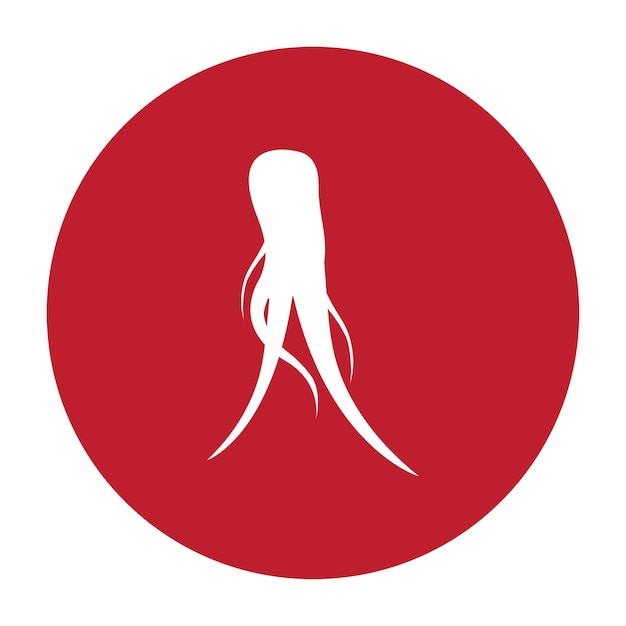 logotipo de ginseng