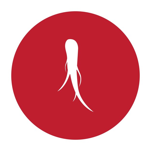 logotipo de ginseng