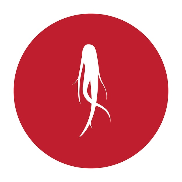 logotipo de ginseng