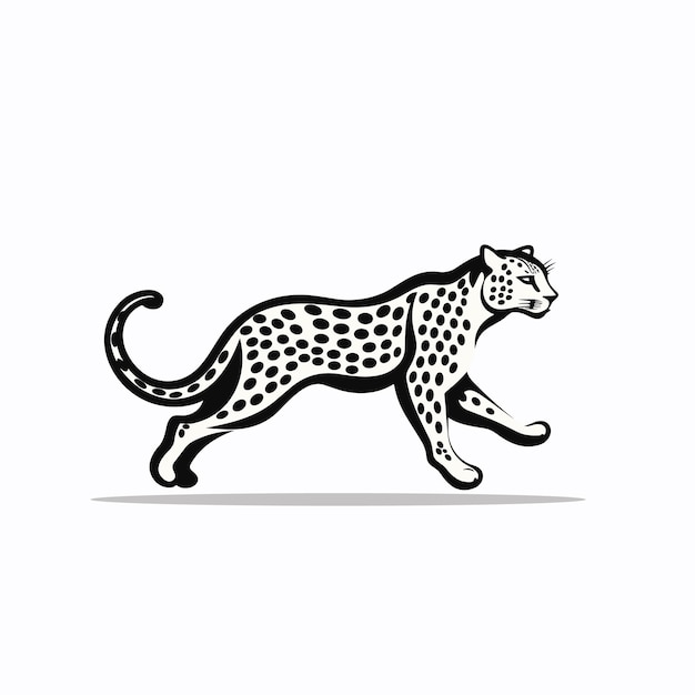 Logotipo de glifo monocromo de la solución Ai