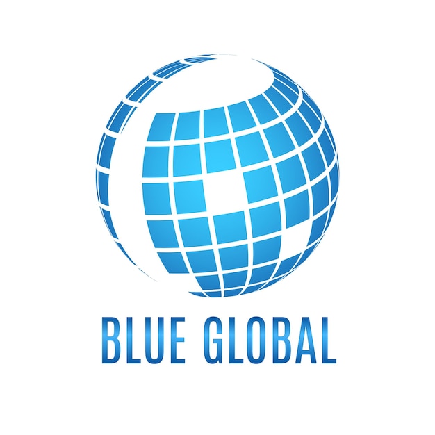 LOGOTIPO GLOBAL AZUL