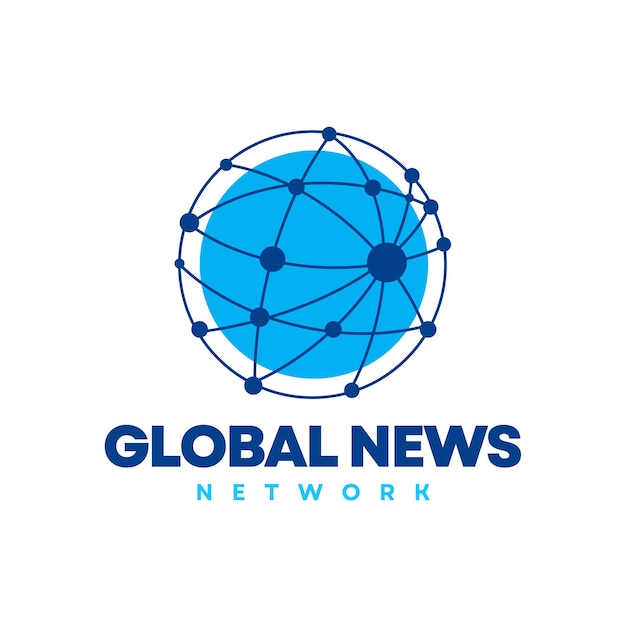 El logotipo de Global News es el logotipo de los medios de comunicación y el logotipo del canal de televisión.