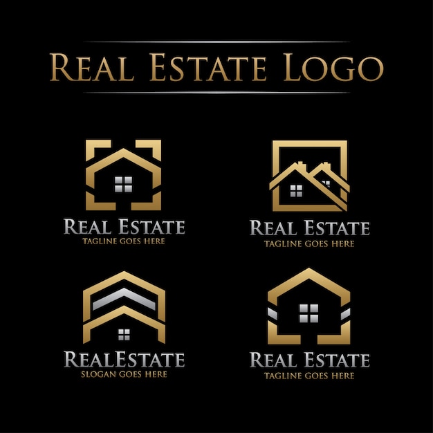 Logotipo de golden real estate