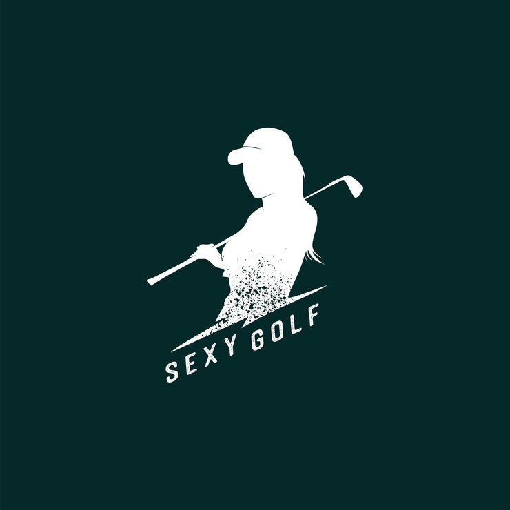 Logotipo de golf - Ideas de diseño de logotipo de deportes de mujer