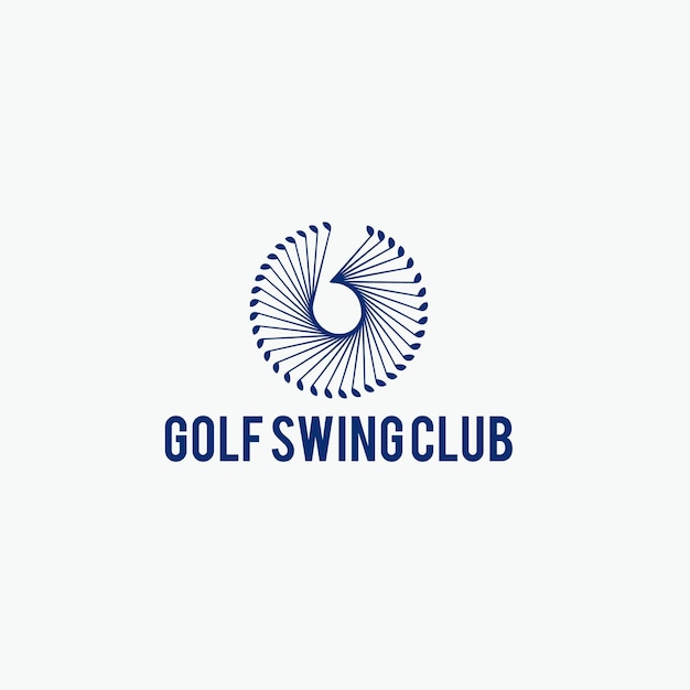 LOGOTIPO DE GOLF SWING