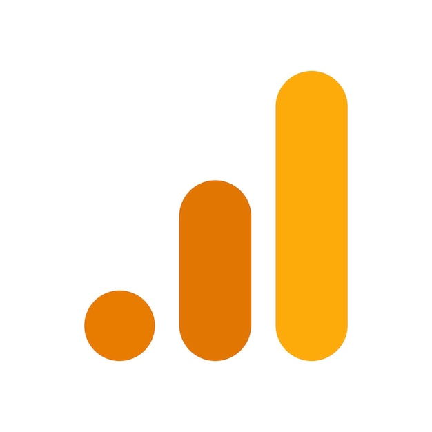El logotipo de Google Analytics