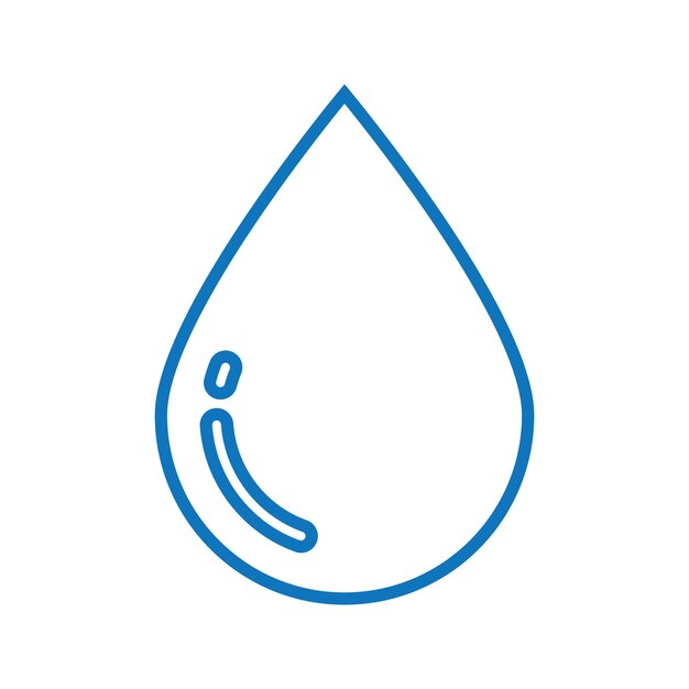 Logotipo de gota del agua