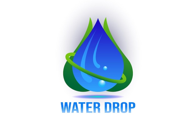 El logotipo de la gota de agua