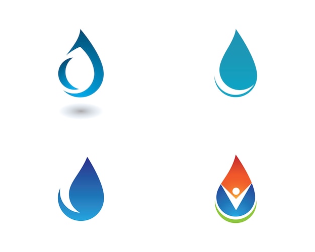 Logotipo de gota de agua