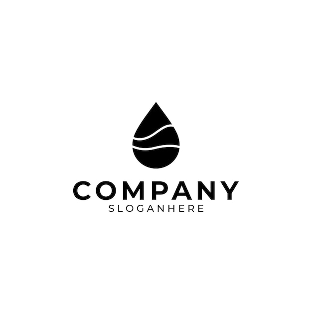 Logotipo de gota de agua
