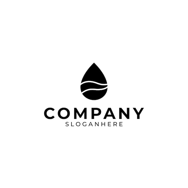 Logotipo de gota de agua