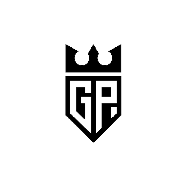 El logotipo de GP se compone de un monograma, una letra, un texto, un nombre, un símbolo, un logotipo monocromático, un carácter alfabético y un logotipo simple.