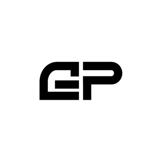 El logotipo de GP se compone de un monograma, una letra, un texto, un nombre, un símbolo, un logotipo monocromático, un carácter alfabético y un logotipo simple.