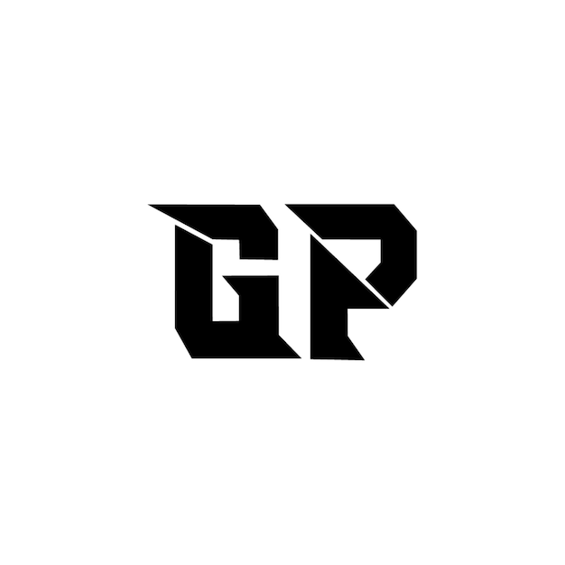 El logotipo de GP se compone de un monograma, una letra, un texto, un nombre, un símbolo, un logotipo monocromático, un carácter alfabético y un logotipo simple.