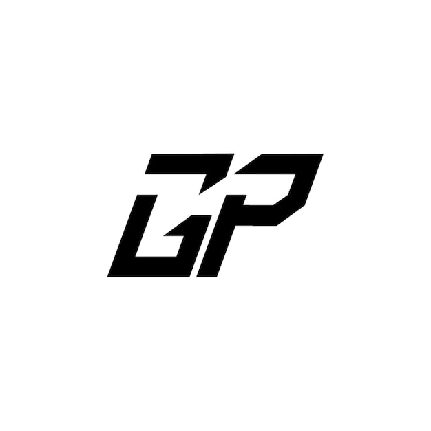El logotipo de GP se compone de un monograma, una letra, un texto, un nombre, un símbolo, un logotipo monocromático, un carácter alfabético y un logotipo simple.