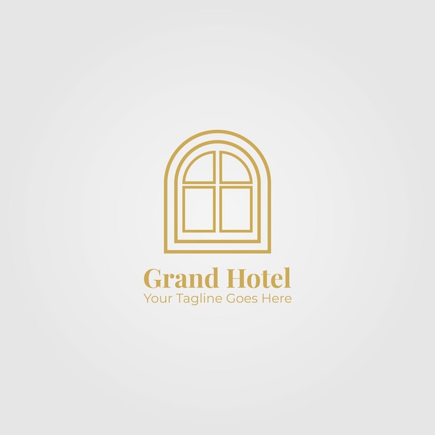 logotipo de gran hotel