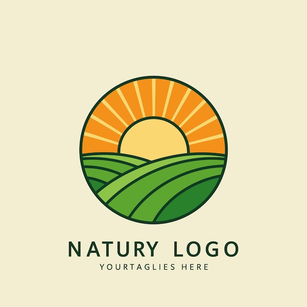 El logotipo de la granja Sunrise