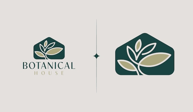 Logotipo de Green House Símbolo premium creativo universal Plantilla de logotipo de icono de signo vectorial Ilustración vectorial