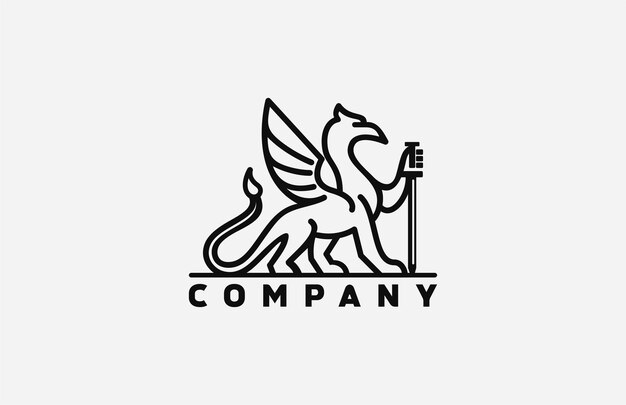 Logotipo de Griffin minimalista