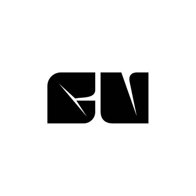 El logotipo de GU es un diseño de letra, texto, nombre, símbolo, logotipo monocromático, carácter alfabético y logotipo simple.