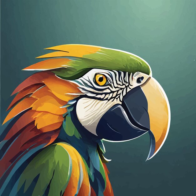 El logotipo del guacamayo