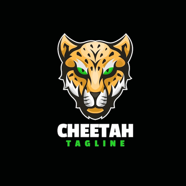 logotipo de guepardo