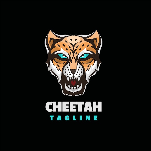 logotipo de guepardo