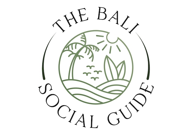 Logotipo de la guía social de bali 01