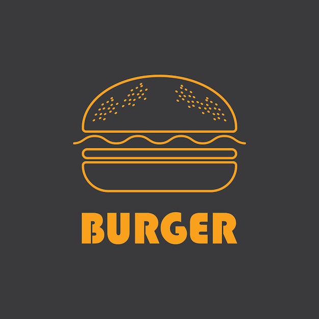 Logotipo de hamburguesa