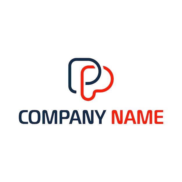 logotipo hecho por p amp p
