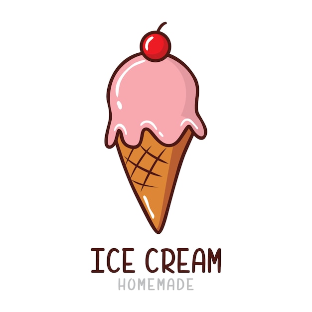 Logotipo de helado