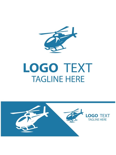 El logotipo del helicóptero