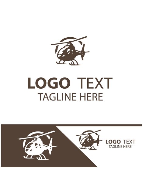 El logotipo del helicóptero