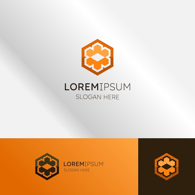 El logotipo de HexaCraft Engineering inspirado en la precisión del panal de miel