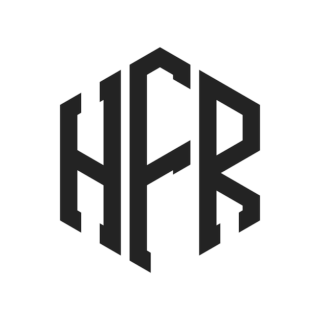 El logotipo de HFR utiliza la letra inicial HFR, el monograma HFR y la forma hexagonal.