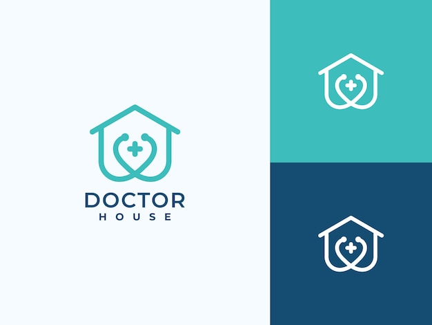 Logotipo del hogar médico de creative health care.